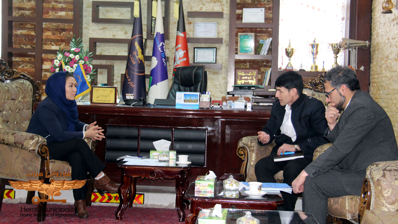 Joint Meeting of Martyrs, Disabled and Public Health Department Members with Herat Deputy Mayor