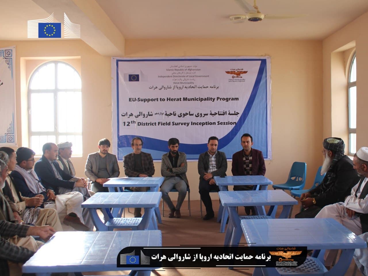 Commencement of technical survey of the twelfth district of Herat city