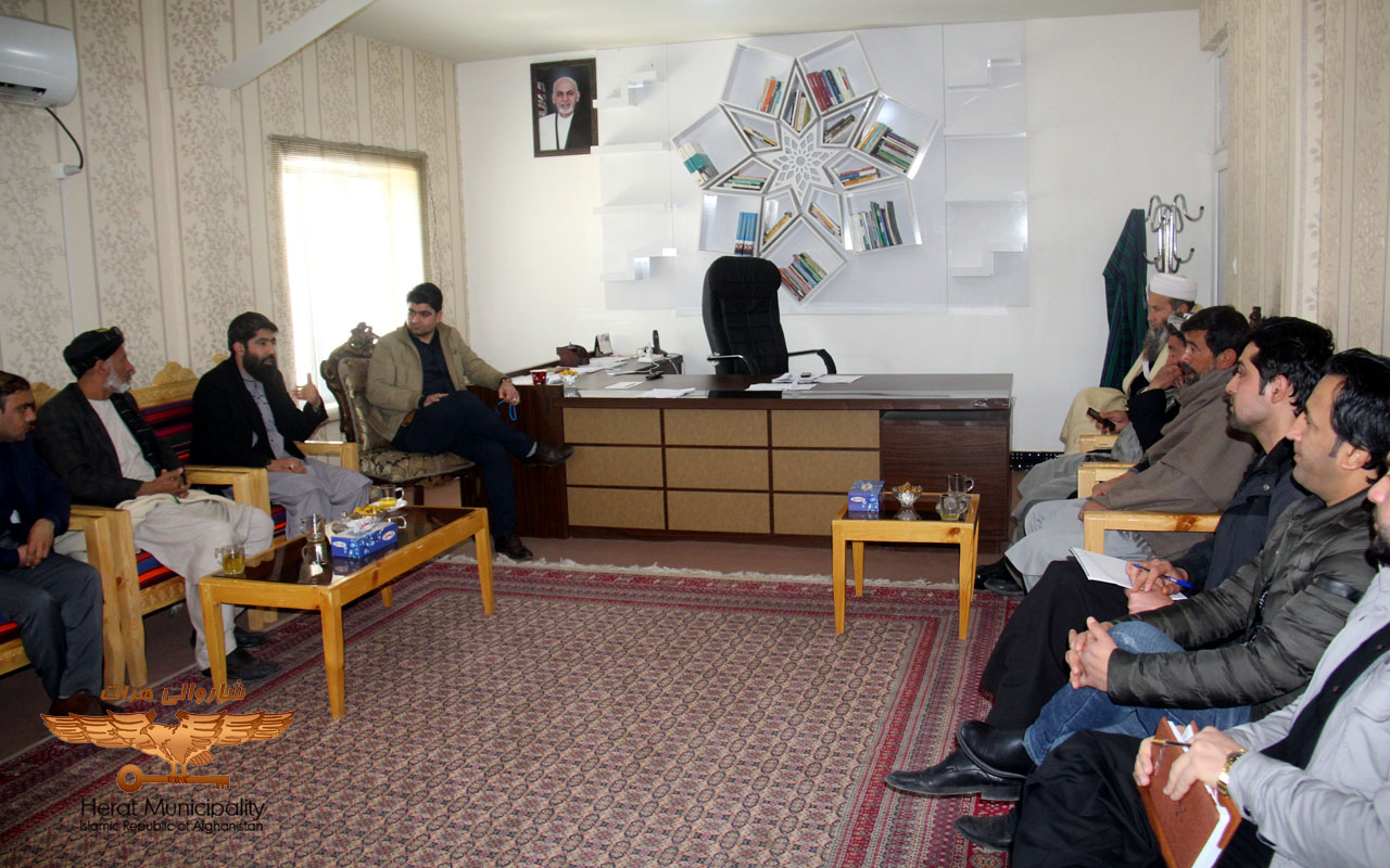 Herat Municipality Department of Urban Governance starts standardization process of urban passages